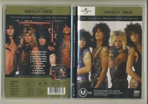 難あり モトリー・クルー MV DVD★Motley Crue Universal Masters DVD Collection PV_画像1