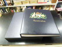 23 P　DABO 豪州専用バインダー　2008-09年 ヒンジレスリーフ(#158-171、B50-60、 計25枚+他)・ケース付 Ⅴ巻 中古 ※説明欄必読_画像1