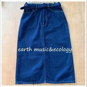 earth music&ecology デニムスカート