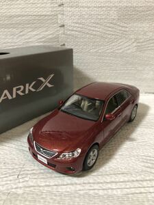 1/30 トヨタ マークX MARK X 130系 非売品 カラーサンプル ミニカー ジンジャーレッドマイカメタリック