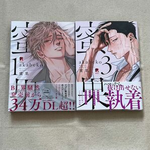 蜜果 1巻、3巻 / akabeko / from REDコミックス【BL】