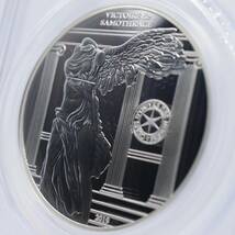 【最高鑑定!!】2019年　フランス　サモトラケのニケ　10ユーロ　銀貨　PCGS　PR70　DEEPCAMEO　アンティークコイン　モダン　シルバー_画像5