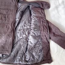 b93)コットン ジャンパー メンズ M 中綿 ジャケット 防寒 ショート丈 水洗いOK 綿素材_画像3