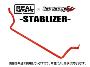 リアルスポーツ×タナベ スタビライザー (リア) S660 JW5　RRJW5SB-R