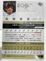 松田宣浩　39 FUSION BBM 2021 福岡ソフトバンクホークス_画像2