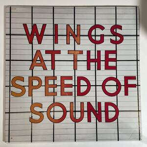 16340 【US盤★美盤】 WINGS/AT THE SPEED OF SOUND