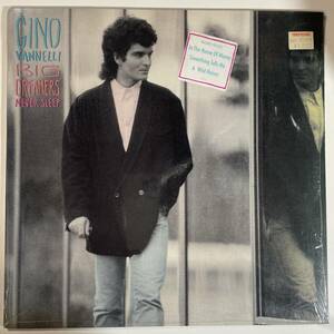 16924 【US盤★美盤】 Gino Vannelli/Big Dreamers Never Sleep ※シュリンクステッカー