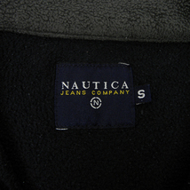 ノーティカ NAUTICA JEANS ハーフジッププルオーバーフリースジャケット 防寒 アウトドアに S ネイビー m1223-13_画像8