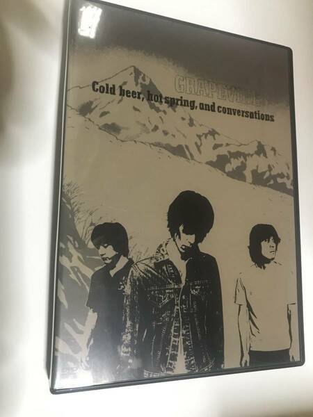 GRAPEVINE DVD Cold beer,hot spring,and conversations 即決