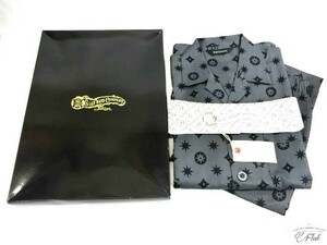 新品 グラッドハンド GLAD HAND GH FAMILY CREST - PAJAMA　パジャマ　ルームウエア　 その他上下セット gray M