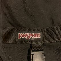 希少！【Jansport】ジャンスポーツ ショルダーバッグ 2way ブラック USA製_画像2