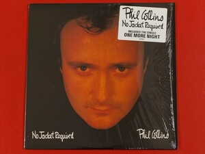◇米盤 Phil Collins/No Jacket Required/MASTERDISK刻 RL手書き シュリンク付/LP、81240-1-E