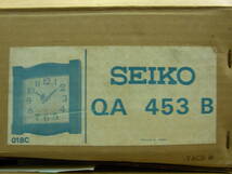 A331 新品 SEIKO セイコー クロック 掛時計 クォーツ 電池 品番QA453B 箱付 定価17000円 動品_画像6