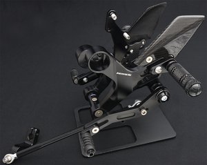 XSR900 MT-09 14-16 FZ-09 14-16 バックステップ rearsets 3D Carbon Black