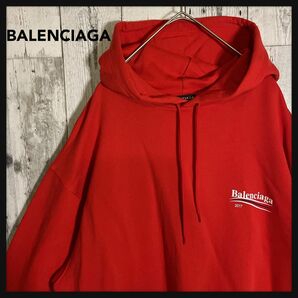 【希少モデル】バレンシアガ　BALENCIAGA 2017 キャンペーンロゴ パーカー 人気色　即完売