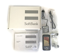 SoftBank ソフトバンク X01T ブラック 判定〇 電池パック無し 通電未確認 現状品