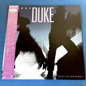 【FUNK】【SOUL】George Duke - Thief In The Night / Elektra P-13094 / VINYL LP / JAPAN