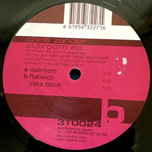 【TECHNO】Chris Zander - Outroom EP / Tritone 3T0024 / VINYL 12 / GER