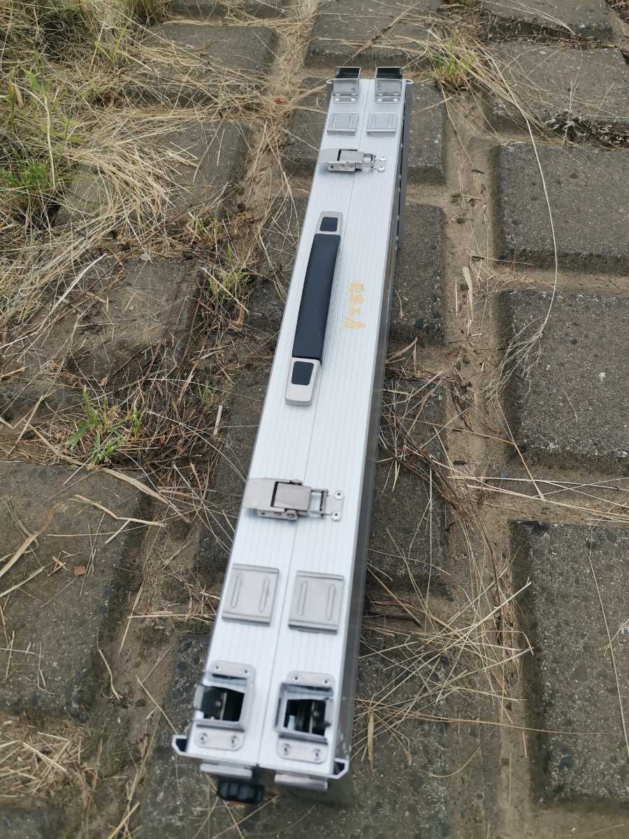 釣楽工房製アルミ釣台CR-7550サイズ75cm×50cm野釣り最適 前足2本