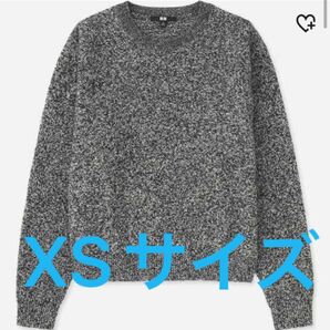 プレミアムラムクルーネックセーターニット