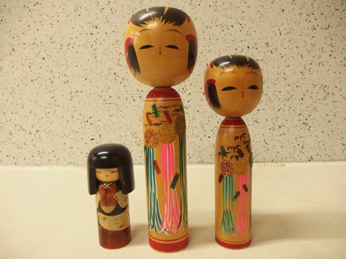 創作創作こけし 無筆作翠