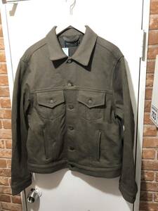 LAid Back レイドバック　FRENCH TERRY TRACKER JACKET フレンチテリートラッカージャケット　サイズS ブラウンカーキ　FK