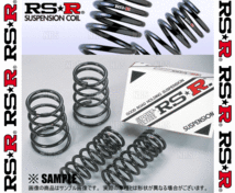 RS-R アールエスアール ダウンサス (前後セット) ハリアー ハイブリッド AXUH80 A25A-FXS R2/6～ FF車 (T541D_画像2