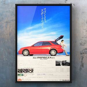  подлинная вещь Subaru Impreza реклама / GDB каталог сиденье muffler капот передняя фара турбина Wagon подвеска gga ggb gg
