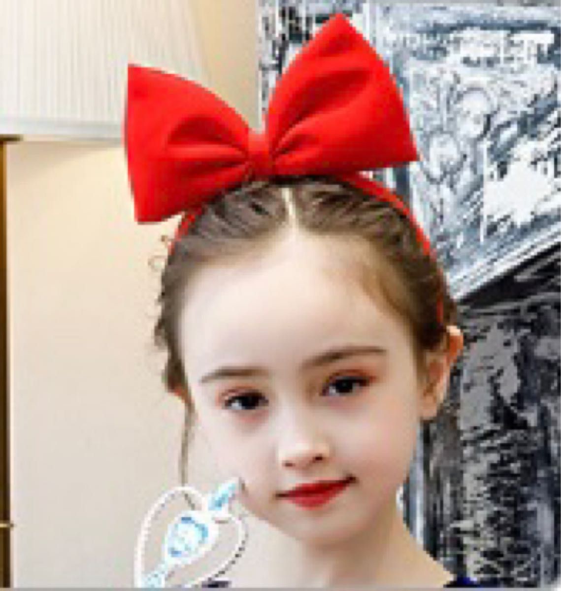 新登場 リボンカチューシャ 赤 コスプレ 大きめ パーティー リボンカチューシャ 赤 コスプレ 大きめ パーティー