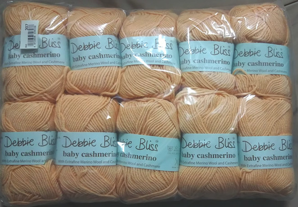 毛糸　Baby Cashmerino（ベビーキャッシュメリノ）Bamboo　10個