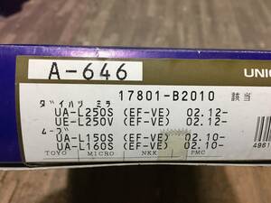 A−646　エアフィルター　ダイハツミラ　ムーブ　未使用品　管12432
