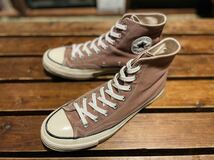 コンバース chuck Taylor チャックテイラー ct70 オールスター CONVERSE 三ツ星 ブラック ハイカット HI 26.0 26_画像2