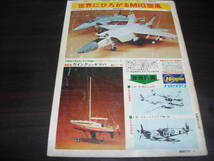 モデルアート　 １９７７年５月号　NO,１２４　特集：MIGー１５＆F-８６F_画像2