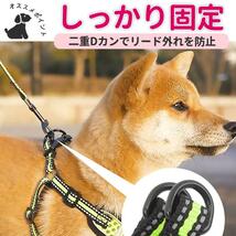 【ハーネス ブルー 2XS】 ハーネス リード 犬 胴輪 おしゃれ 脱げない 簡単 小型犬 中型犬 大型犬 散歩 ペット_画像5