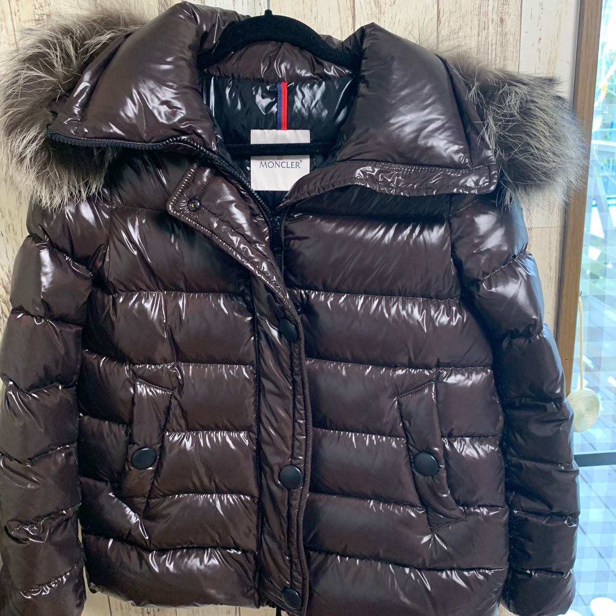 美品 MONCLER モンクレール ダウンジャケット 希少キャメル BADY