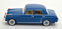 KK scale 1/18 Mercedes 220S W180II Limousine 1956　ブルー　ダイキャスト製　メルセデス　ベンツ_画像5