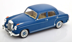 KK scale 1/18 Mercedes 220S W180II Limousine 1956　ブルー　ダイキャスト製　メルセデス　ベンツ