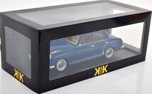 KK scale 1/18 Mercedes 220S W180II Limousine 1956　ブルー　ダイキャスト製　メルセデス　ベンツ_画像6