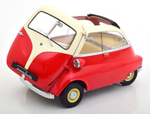 KK scale 1/12 BMW 250 Isetta 1959 red white　ダイキャスト製　ビックスケール_画像6