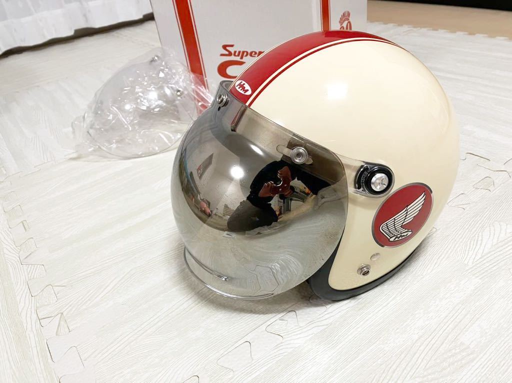 ホンダ Honda スーパーカブ 60周年記念限定ヘルメット Lサイズ ヘルメット/シールド 【在庫有】