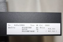 エイチワイエム hym メンズハーフパンツ グレー サイズ46(S) 日本製 新品 ショートパンツ_画像3