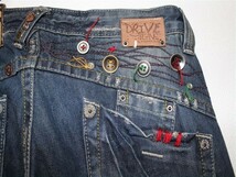 ドライブジーンズ DRIVE JEANS メンズデニムパンツ 28インチ ブルー D751 新品_画像6