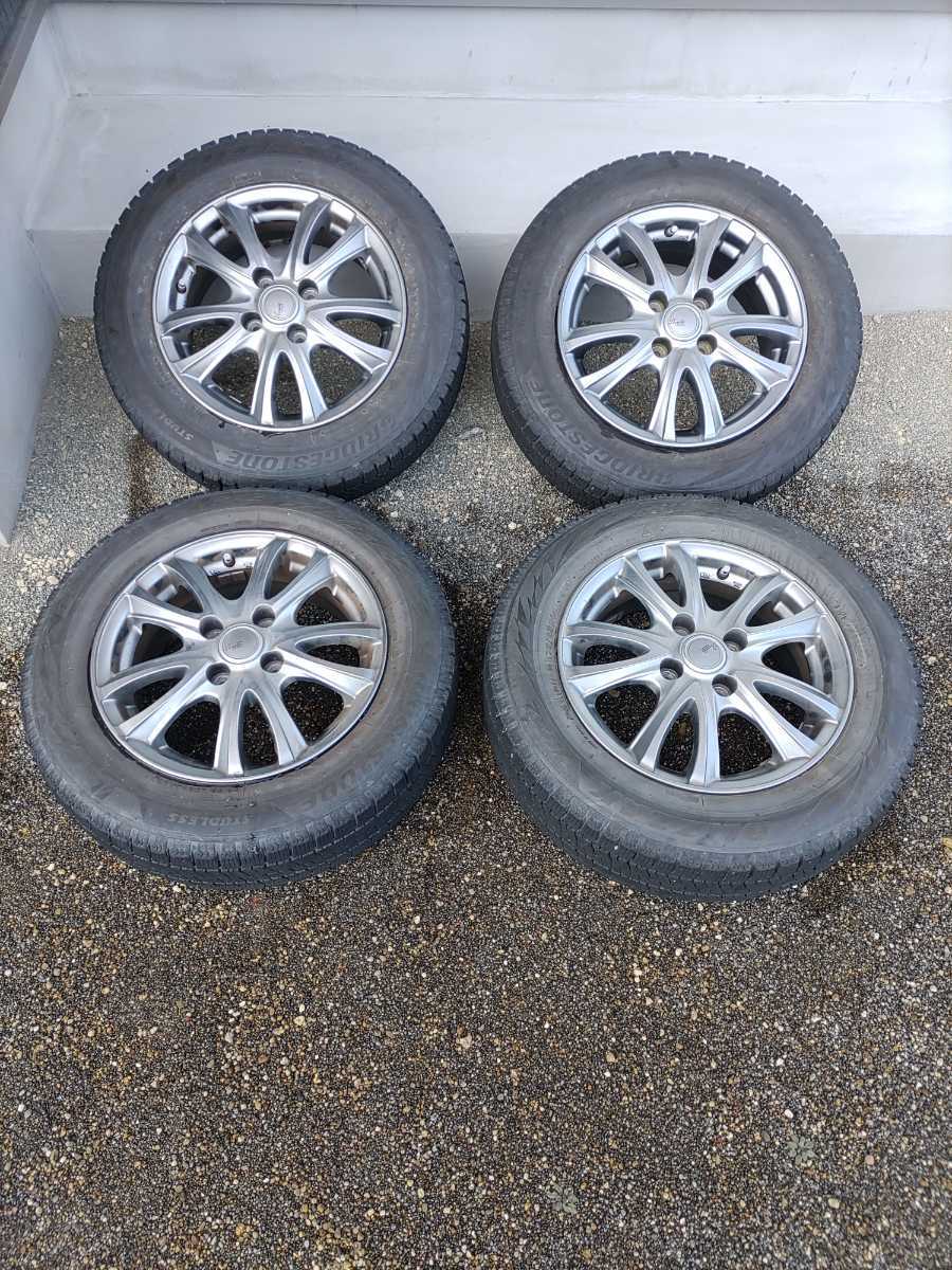 MS-702☆195/50R16 ブリヂストン スタッドレスアルミセット☆ レビュー