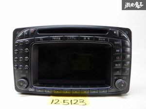 保証付 メルセデスベンツ 純正 W203 Cクラス 純正ナビ用 マルチ ナビ モニター マルチビジョン CQ-XP1100LB A2038275442 即納