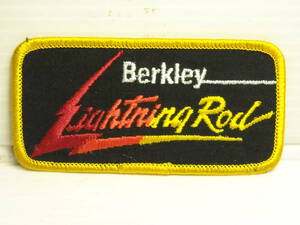 バークレイ　ライトニングロッド　ワッペン　Berkley Lightning Rod