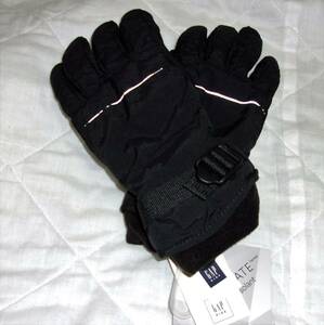  prompt decision * new goods GAP Gap Kids snow gloves ski black 