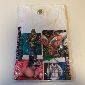 ★レア★希少★ 新日本プロレス 1996年4月29日 東京ドーム グレート ムタ VS 白使 武藤 敬司 新崎 人生 Tシャツ Lサイズ★当時物