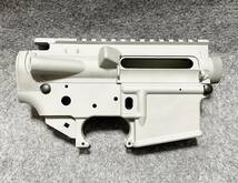新品 MWS ブランクレシーバー GBB ガスブロ 東京マルイ M4A1 AR COLT SOCOM Guns Modify 無刻印 無塗装_画像2