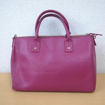 C087T 【本物保証】 FURLA フルラ　2WAYショルダーバッグ　ハンドバッグ　レザー　ピンク系_画像2