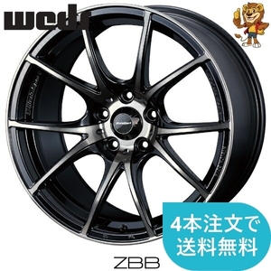 ホイールのみ1本 weds WEDSSPORT SA10R (ZBB) 18インチ 10.5J PCD114.3/5H インセット:12 ウェッズスポーツ SA10R 【法人宛て発送限定】